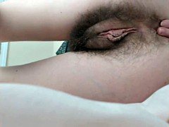 cam-slut with a ugly hairy pussy