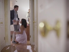 Aziatisch, Pijpbeurt, Bruinharig, Lul, Zuigen, Tiener