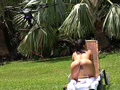 ぽちゃ, 指いじり, 下着, オナニー, 赤毛, ヤリマン, 一人, ウェブカメラ