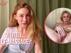 In den arsch, Blondine, Kitzler, Frau, Deutsch, Masturbation, Muschi, Solo