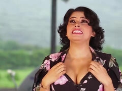 Grosser arsch, Grosser schwanz, Grosse titten, Blasen, Spermaladung, Indisch, Natürlichen titten, Rasiert