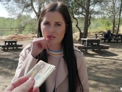 Brunette Babe’s Public Fuck