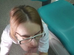 Hot MILF gives amazing blowjob and swallows in high definition videos