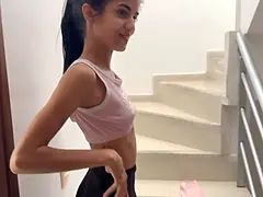 Besamung, Schwarz, Interrassisch, Latina, Masturbation, Rau, Dürr, Weibliche ejakulation