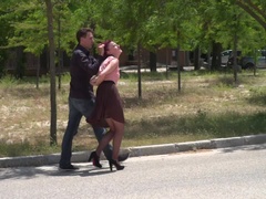 Anaal, Bondage discipline sadomasochisme, Pijpbeurt, Dominatie, Vrouw, Straf, Ruw, Bekijker