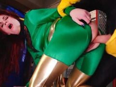 素人, 美人, 衣服着たままセックス, デブ, フェティッシュ, 赤毛