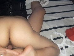 Amateur, Arabe, Gros cul, Grosse bite, Brunette brune, Éjaculation interne, Épouse