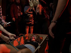 Hottie Fucked in the Ass At A Punk Show and Squirts All Over