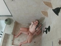 デカパイ, フェラチオ, Hd, 人妻の, 淫乱熟女, 穴開きパンティ, 馬乗り, シャワー
