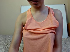 Small puffy nipples