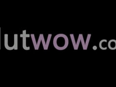 Unreal vegetable in her tight vagina