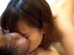 Aziatisch, Grote mammen, Pijpbeurt, Chinees, Japaans