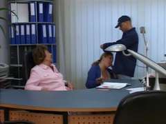 ぽっちゃり, お婆さん, グループ, 熟年