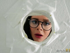 Любители, Большая жопа, Большой член, Большие сиськи, Минет, Дыра в стене, Милф, Чулки