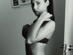 Fingern, Hd, Latina, Zierlich, Rasiert, Solo
