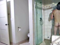 Tussi, Schwanz, Freundin, Hardcore, Milf, Mutti, Dusche, Ablutschen