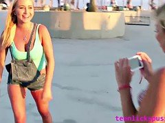 Amateur, Caught, Fingering, Lesbian, Licking, Outdoor