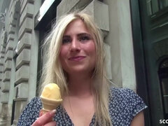 デカチン, デカパイ, ブロンド, 巨乳な, ドイツ人, ハードコア, ティーン, オッパイの