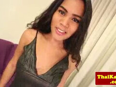 Kont, Hakken, Ladyboy, Ondergoed, Shemale, Alleen, Kousen, Thais