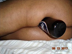 Enthousiasteling, Fles, Hardcore, Man, Interraciaal, Billekoek, Swinger, Speelgoed