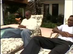 Gorda, Negro, Mamada, Ébano, Grupo, Latina