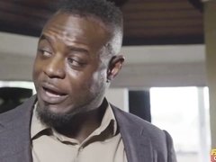 Жопа, Черные, Блондинки, Двойное проникновение, Межрасовый секс, Милф, Два парня и девушка, Жена