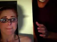 Anal, Gros seins, Sucer une bite, Tir de sperme, Gorge profonde, Léchez, Rousse roux, Criant