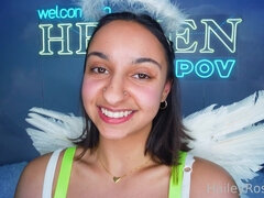 Grosser schwanz, Grosse titten, Blasen, Kehlenfick, Schwanz, Hd, Lingerie, Pov