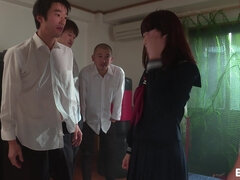 Japanese gorgeous nymph heart-stopping gangbang movie