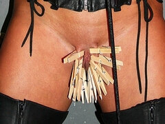 緊縛, 巨大クリトリス, デカパイ, 変態, 女, フェティッシュ, 筋肉, オーガズム