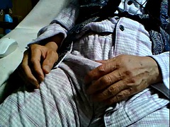 80 yo man from Japan 2 showing cock