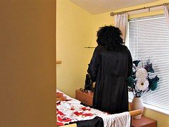 叔母, デカパイ, 黒人, イギリス人, 黒人, のぞき