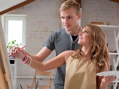 Grosser schwanz, Blasen, Hundestellung, Natürlichen titten, Büro, Muschi, Sekretärin, Dürr