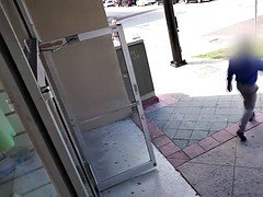 Teen shoplifter Hayden Henessey fucked in the office