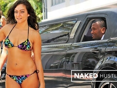 Playa, Culo grande, Verga grande, Mamada, Coche, Sexo duro, Interracial, Desnudo