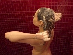 Bathroom, Massage, Mature, Orgasm, Shower