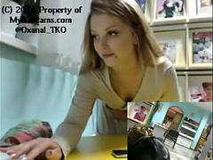 Almost Caught Naked in Library