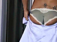 Kont, Pijpbeurt, Bruinharig, Stel, Fetisj, Latijnse vrouw