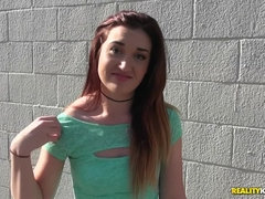 Chica, Mamada, Estilo perrito, Corridas faciales, Masturbación, Pelirrojo, Afeitado, Tatuaje