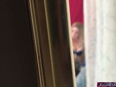 Leie, Grosser arsch, Blondine, Schwanz, Aufs gesicht abspritzen, Masturbation, Natürlichen titten, Höschen