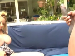 Grosse titten, Blasen, Spermaladung, Hardcore, Hd, Mutti, Im freien, Schlampe