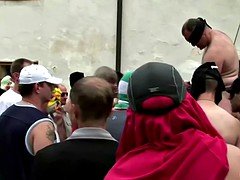 Enthousiasteling, Pijpbeurt, Sperma shot, Tsjechisch, Sperma in gezicht, Groepseks