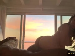 お尻, 美女, デカチン, ブロンド, フェラチオ, チン, ハードコア, 淫乱熟女