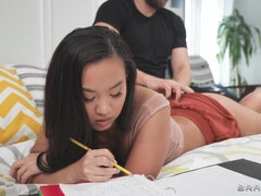 お尻, 気狂い, 娘, チン, ハードコア, オマンコ, オッパイの, 濡れ