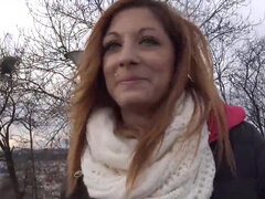 18 jahre, Leie, Blasen, Milf, Pov, Realität, Rotschopf, Ehefrau