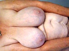 Big tits, Granny, Hairy, Mature, Shower