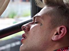 Mamada, Gay, Hd, Montar, Tatuaje