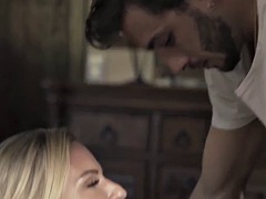 Tussi, Grosse titten, Blasen, Spermaladung, Hardcore, Milf, Bestrafung, Titten