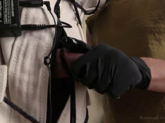 素人, 美女, 緊縛, ドイツ人, 手コキする, 拘束