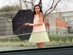 Arian Joy is getting picked up on the street